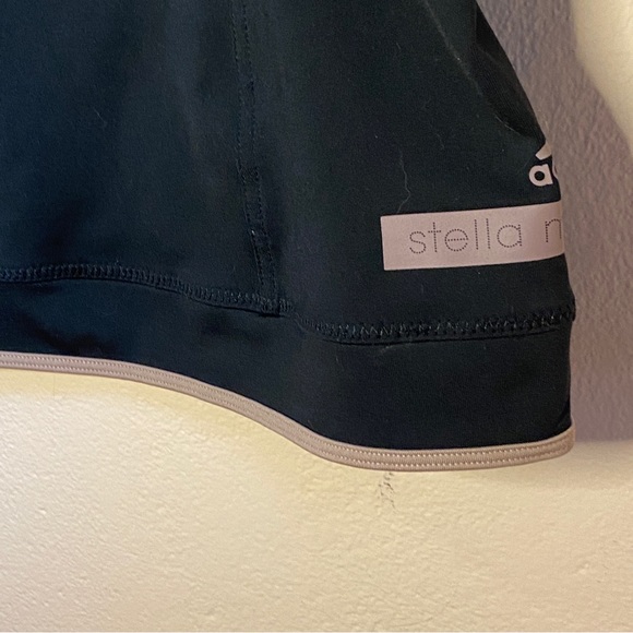 Adidas Stella McCartney Womens Black Sleeveless Shirt Top size M - Picture 6 of 11